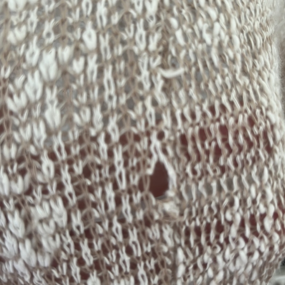 Beige open front duster. - Picture 3 of 4